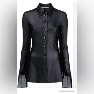 Alexander Wang Black Button Down Shirt